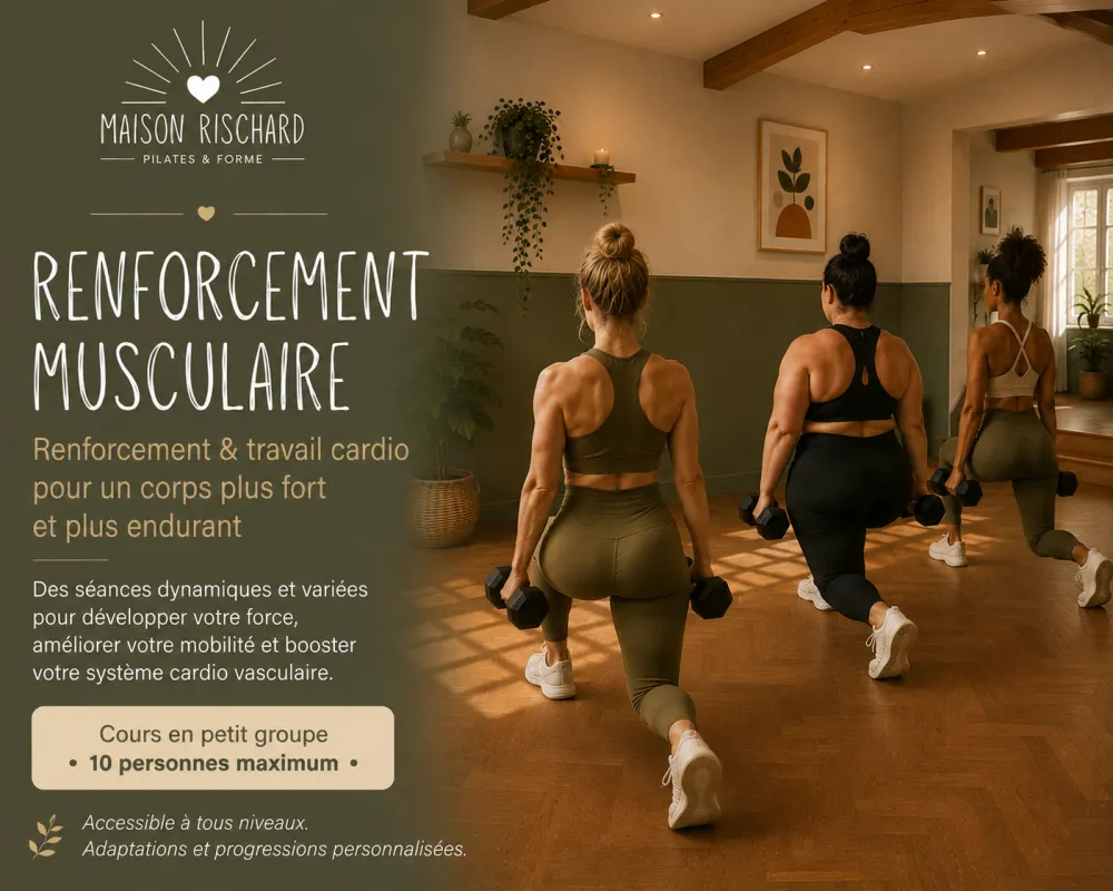 Renforcement musculaire à Salins (77) : cours de renforcement musculaire avec haltères